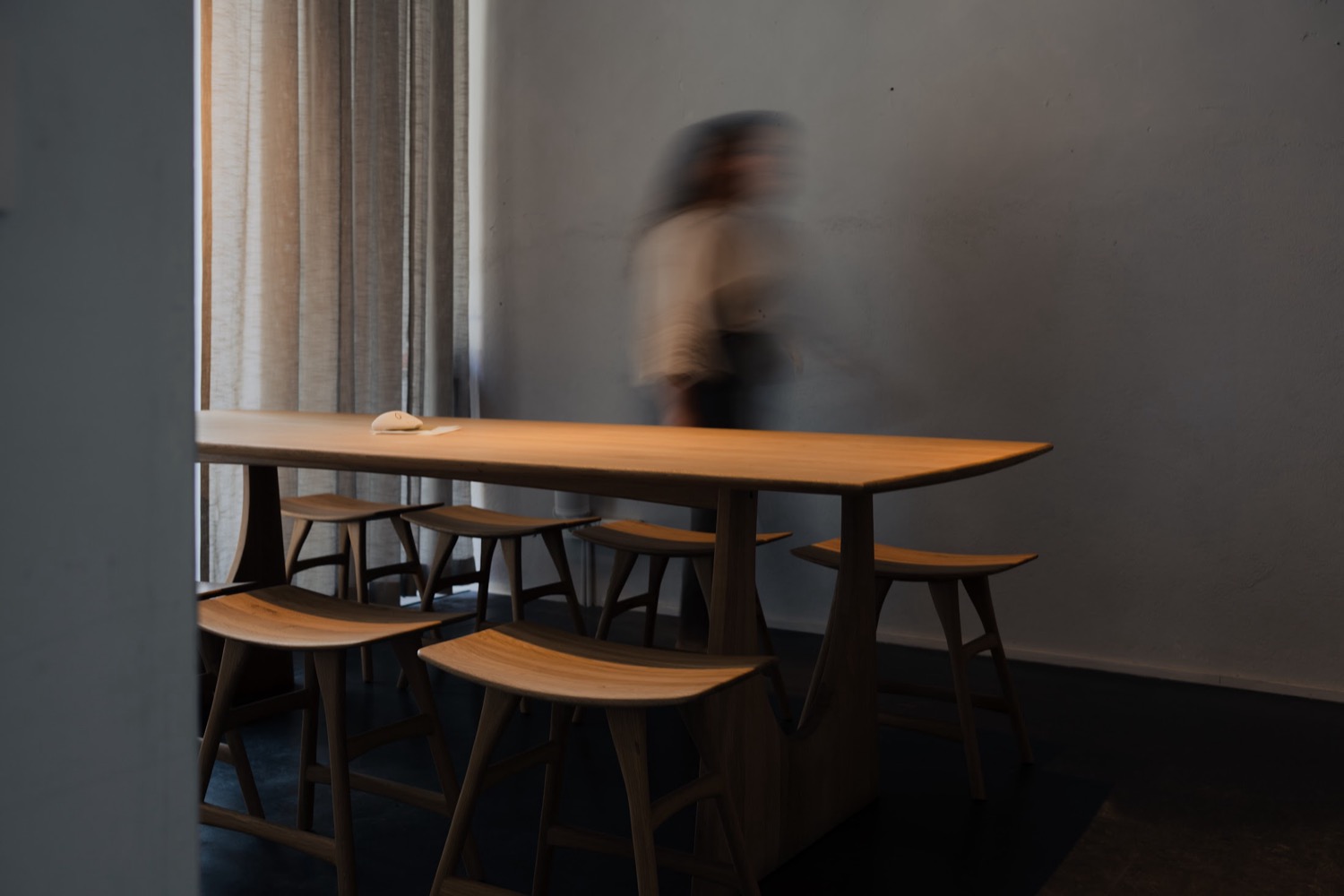 Rustige sfeer in de meetingroom